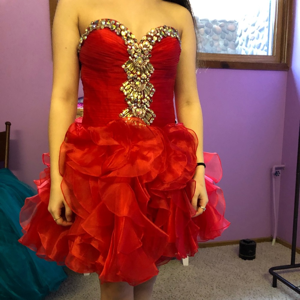 Red Cocktail Dress